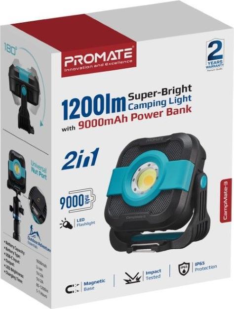 Actual product image ProMate CampMate-3 Portable Camping Light