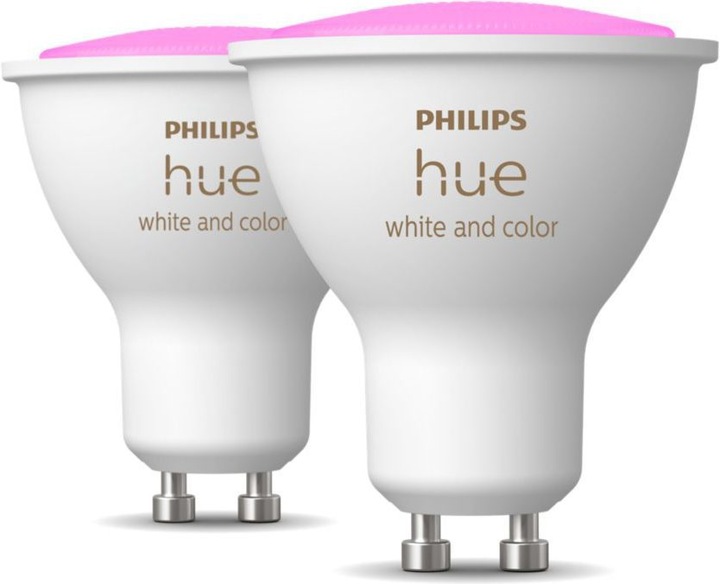 White & Color Ambiance BT (GU10, 5.70 W, 350 lm, 2 x, G)