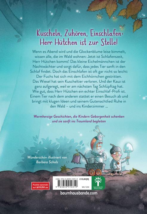 Actual product image Herr Hütchen sagt Gute Nacht - Einschlafgeschichten aus dem (Katrin Pokahr, German)