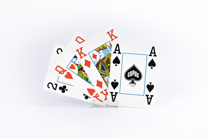 Productafbeelding Copag Poker Kaarten Deck (Duits, Frans, Italiaans, Engels)