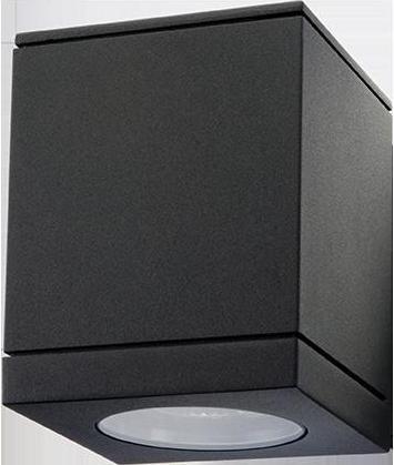 Produktbild Sg Deckenanbauleuchte ECHO 35W HV sw IP54 614685 (GU10)