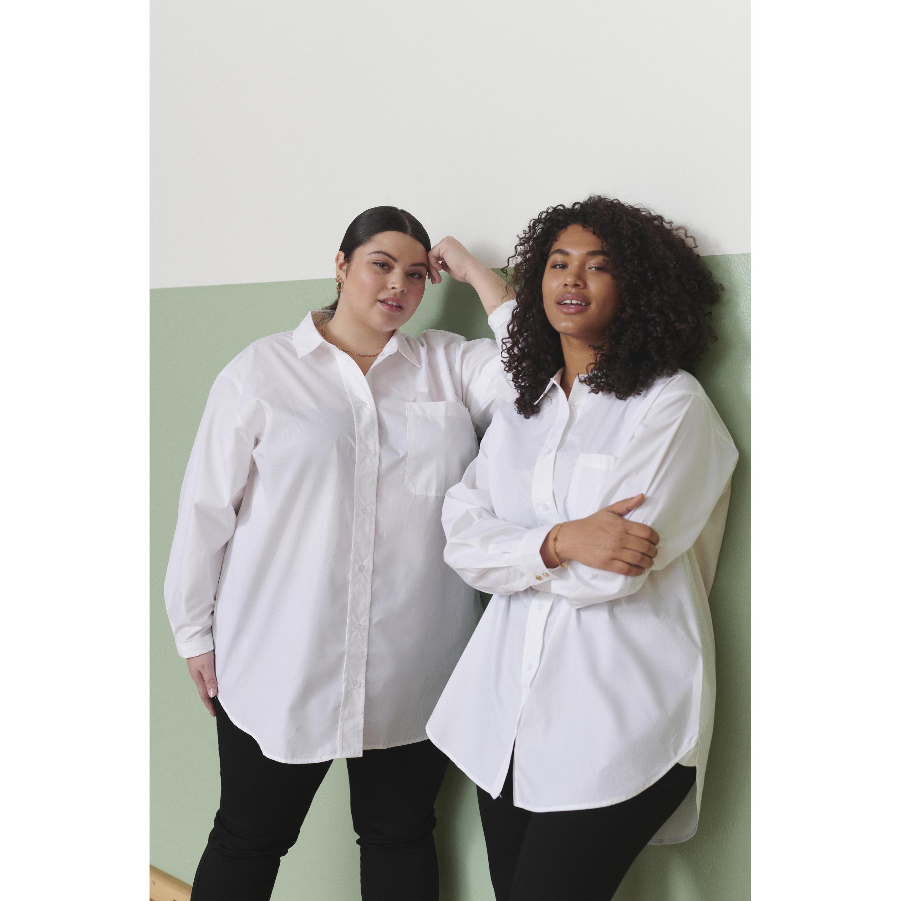 Thumbnail - Kaffe, Damen, Hemd, Lone, Weiss, (54)