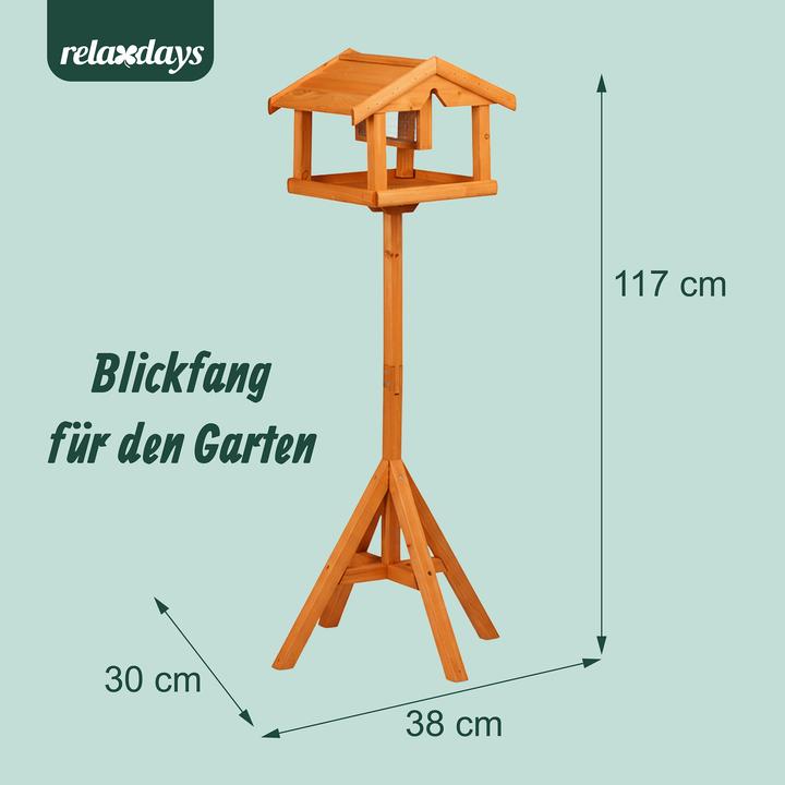 Produktbild Relaxdays Vogelfutterhaus