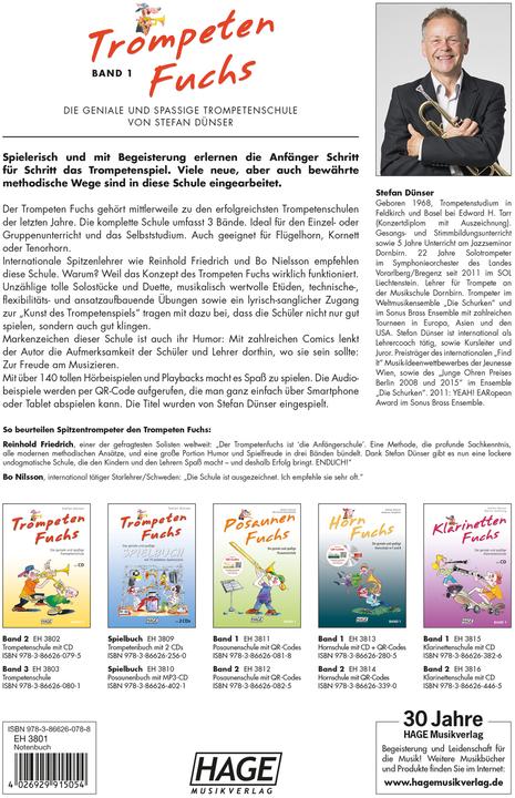 Produktbild Trompeten Fuchs 1 (Deutsch, Stefan Dünser, 2008)