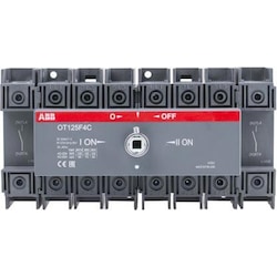 ABB, Systemstromversorgung, Changeover Switch Manual 4 Pole 125 Amp
