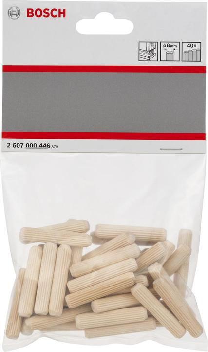 Actual product image Bosch Professional Zubehör Wooden dowel (40 pcs.)