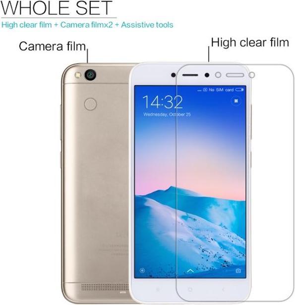 Actual product image Nillkin Super Clear Series Protective Film (1 Piece, Xiaomi Redmi 5A)