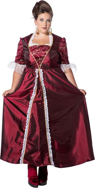 Actual product image Wilbers Ladies Costume Marquise, Taffeta, bordeaux (42)