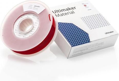 Produktbild Ultimaker PETG - Rot Transluzent - 2.85mm (PETG, 2.85 mm, 750 g, Rot)