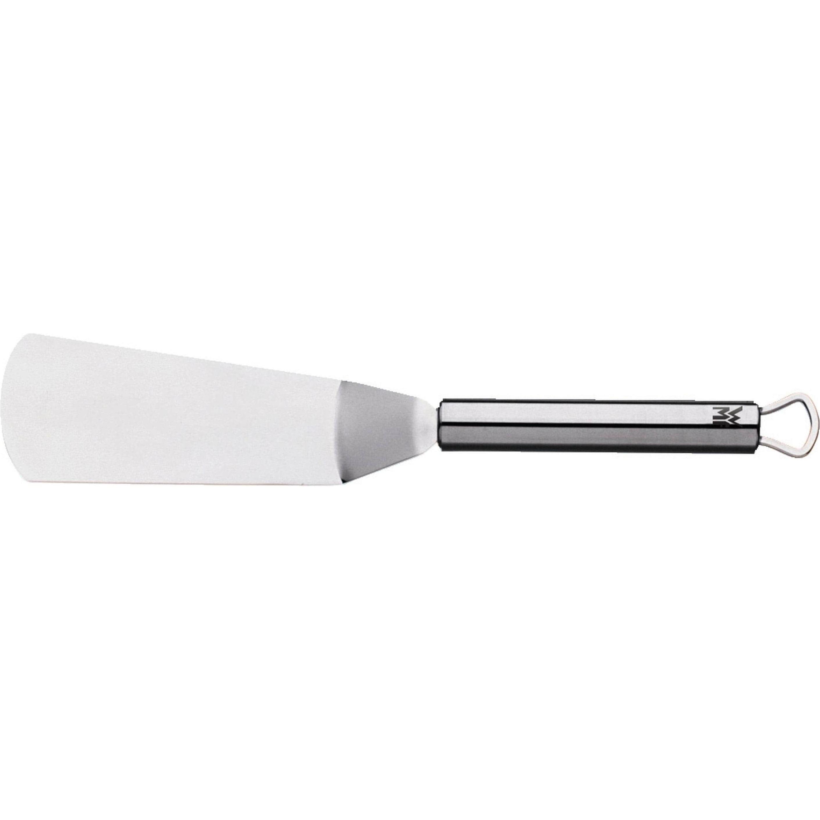 WMF Winkelpalette Pizzaheber 28,5cm Profi Plus Edelstahl teilmattiert, Kochbesteck, Silber