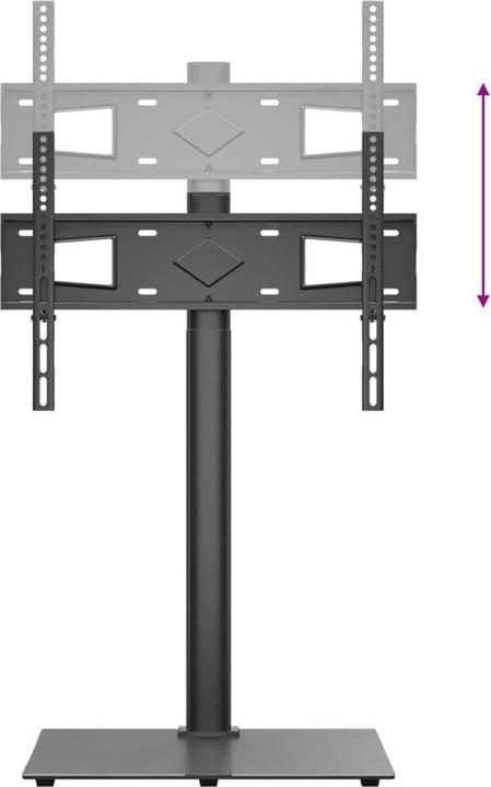 Produktbild vidaXL TV-Eckständer (45 kg, 32" - 65")