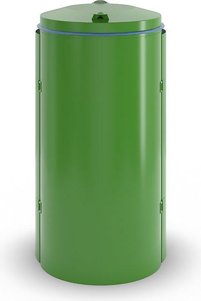 Produktbild kaiserkraft Stahlblech-Abfallsammler für 120-l-Sack (120 l)