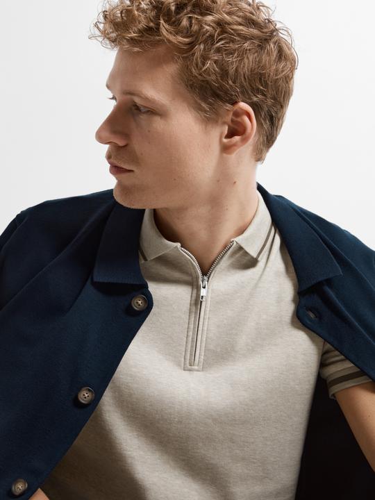 Image du produit Selected Polo à fermeture éclair (M)