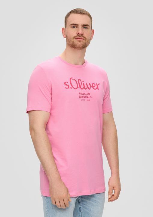 Actual product image S.Oliver T-Shirt T-Shirt aus Baumwolle mit Logo-Print (XXL)