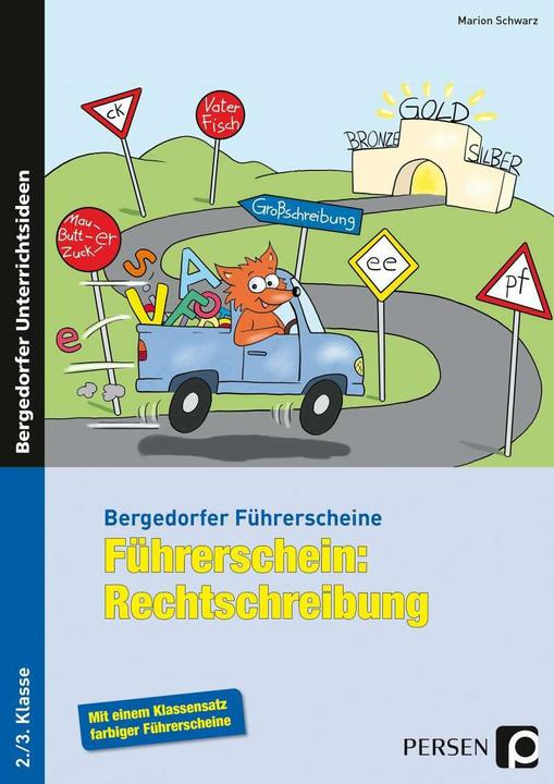 Produktbild Führerschein: Rechtschreibung (Deutsch, Marion Schwarz, 2017)