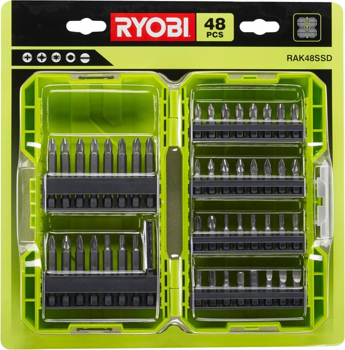 Image du produit Ryobi Jeu d'embouts 48 pcs.