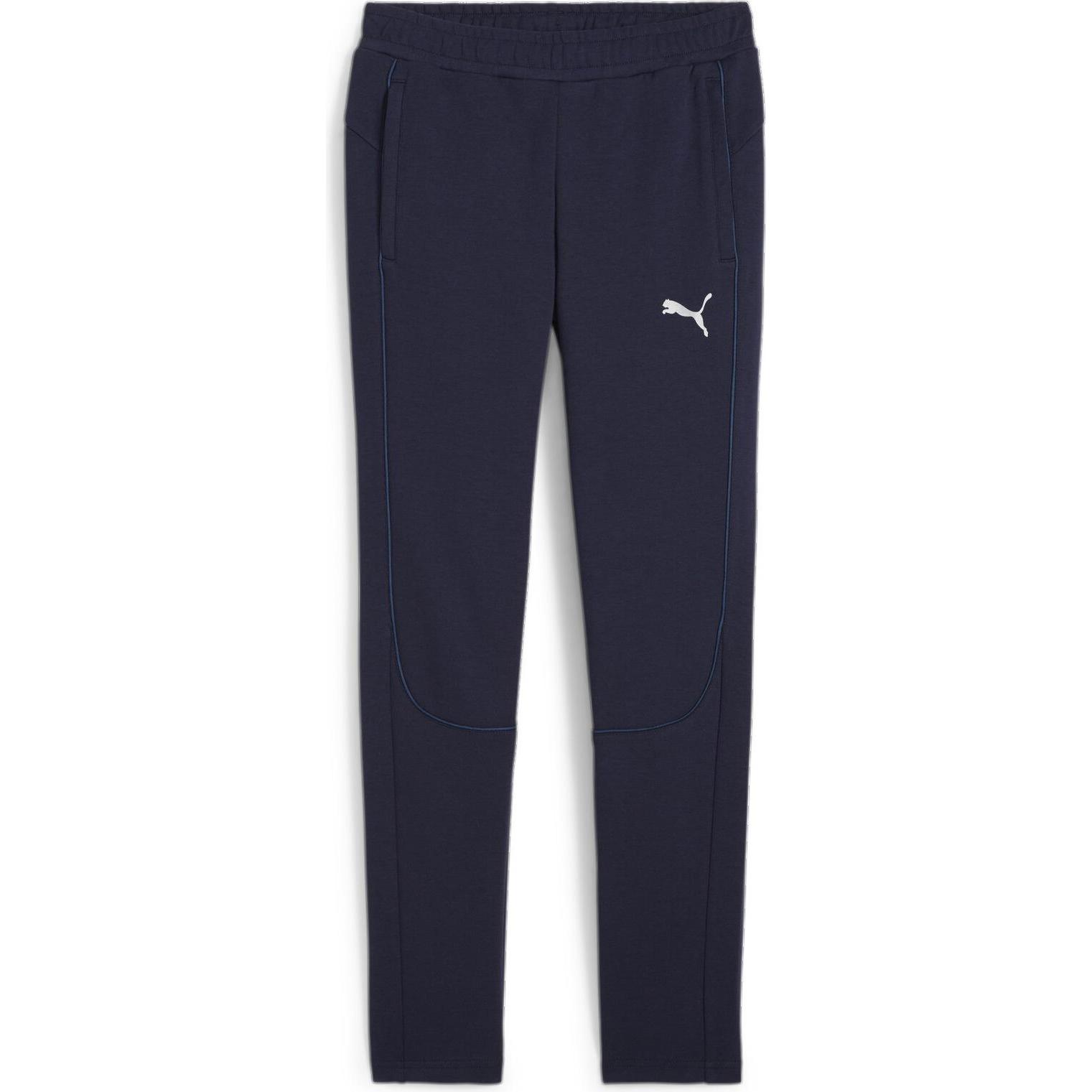 Puma, Jungen, Sporthose, teamFINAL Casuals Pants Jr (116), Blau, 116