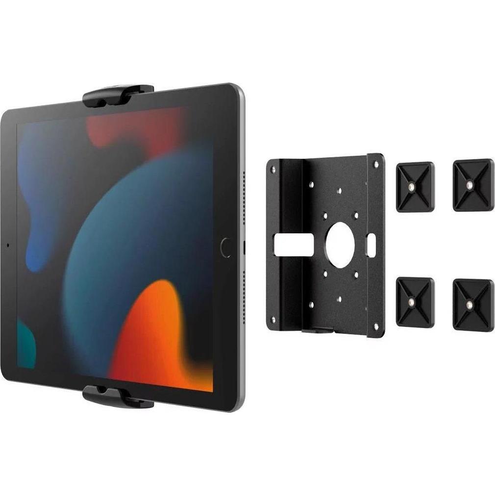 Compulocks Universal iPad/Tablet Holder Glass Mount, Tablet Halterung, Schwarz