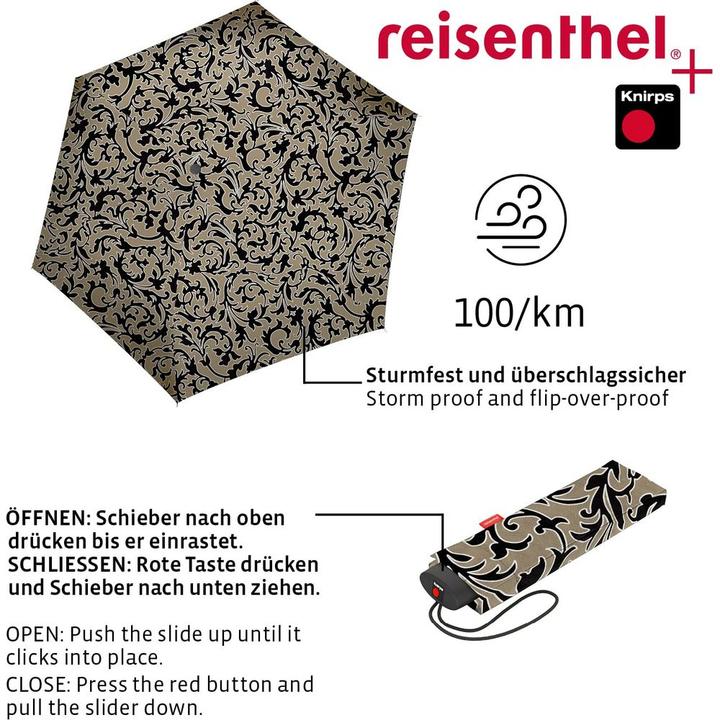 Produktbild reisenthel Schirm Pocket Mini Baroque Marble