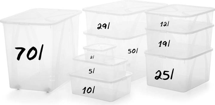 Actual product image Rotho Storage Boxlona 50l With Lid (50 l)