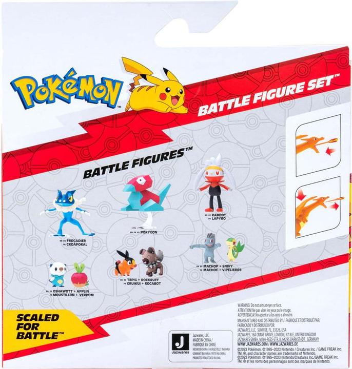 Image du produit Jazwares Glurak & Pikachu