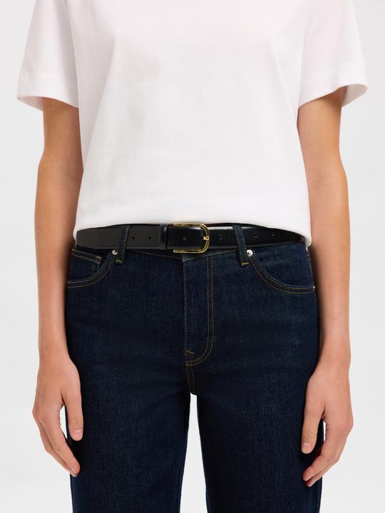 Actual product image Selected Femme Slfiona Leather Belt (85)