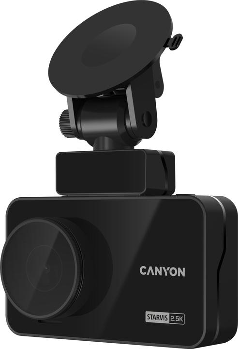 Image du produit Canyon DVR25GPS, 3.0&amp#039&amp#039 IPS (640x360), écran tactile, WQHD 2.5K 2560x1440@60fps, NTK96670, 5 (Indicateur intégré, WiFi, Récepteur GPS, 2.5K)