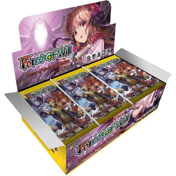 Tinisu Force of Will (FOW / D3) Display Booster Box Game of Gods Revolution (Englisch)