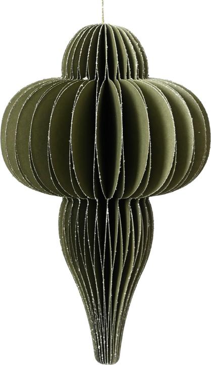 Decoris Ornament green 20cm (1 -part)