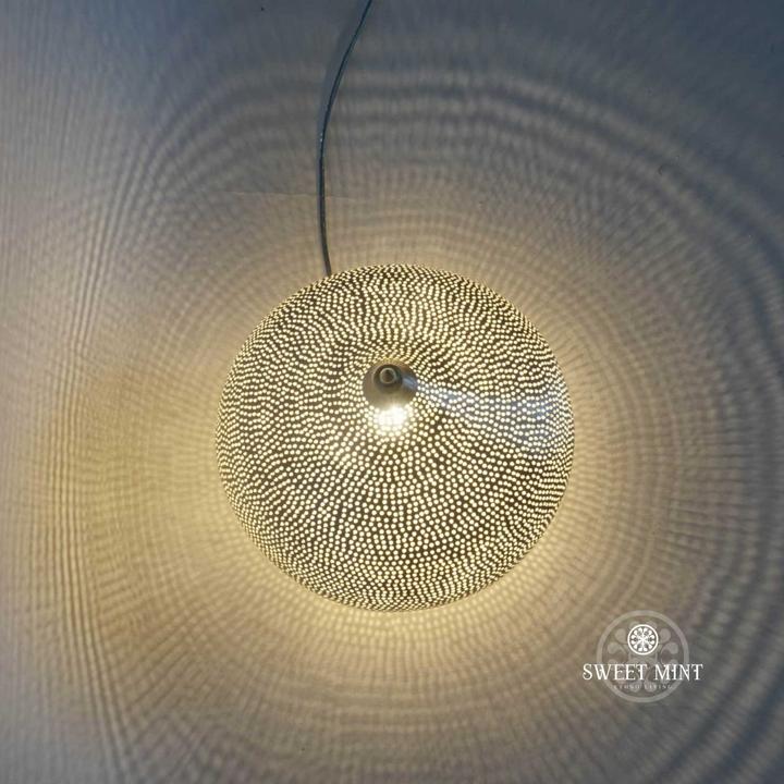 Actual product image Sweet Mint Oriental Lamp Potiki Dots (E14)