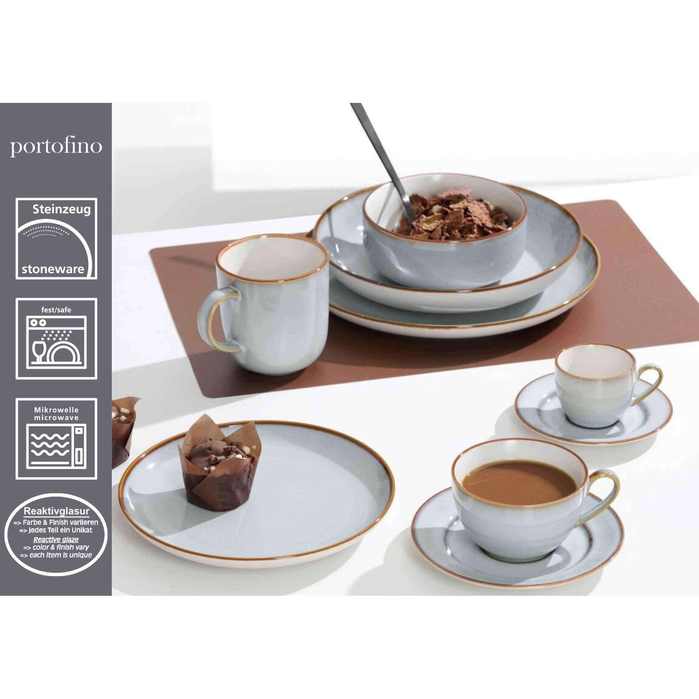 Thumbnail - Ritzenhoff & Breker Portofino Suppenteller, Teller, Grau