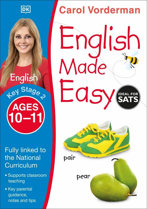 Produktbild English Made Easy Ages 10-11 Key Stage 2 (Englisch, Carol Vorderman, 2014)