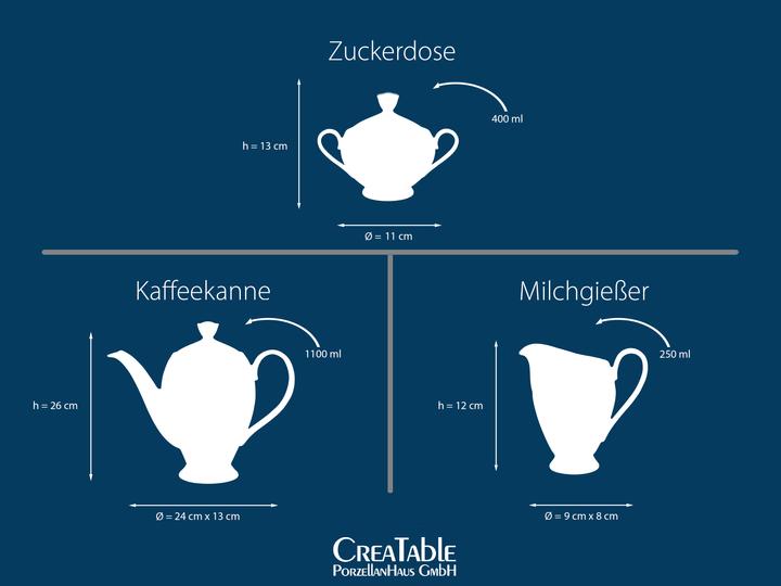 Produktbild CreaTable Maria Theresia (3 Stk.)