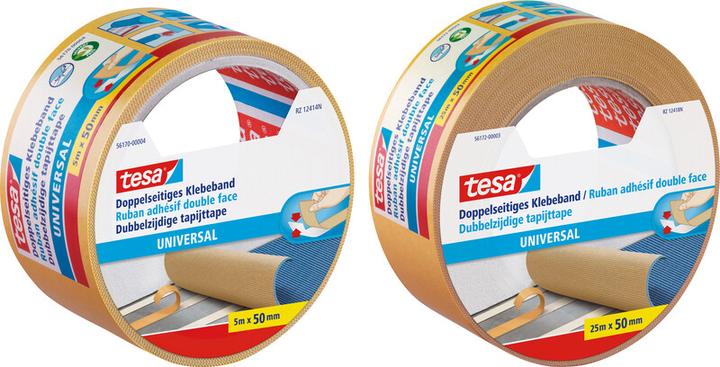 Actual product image tesa Double sided adhesive tape (50 mm)