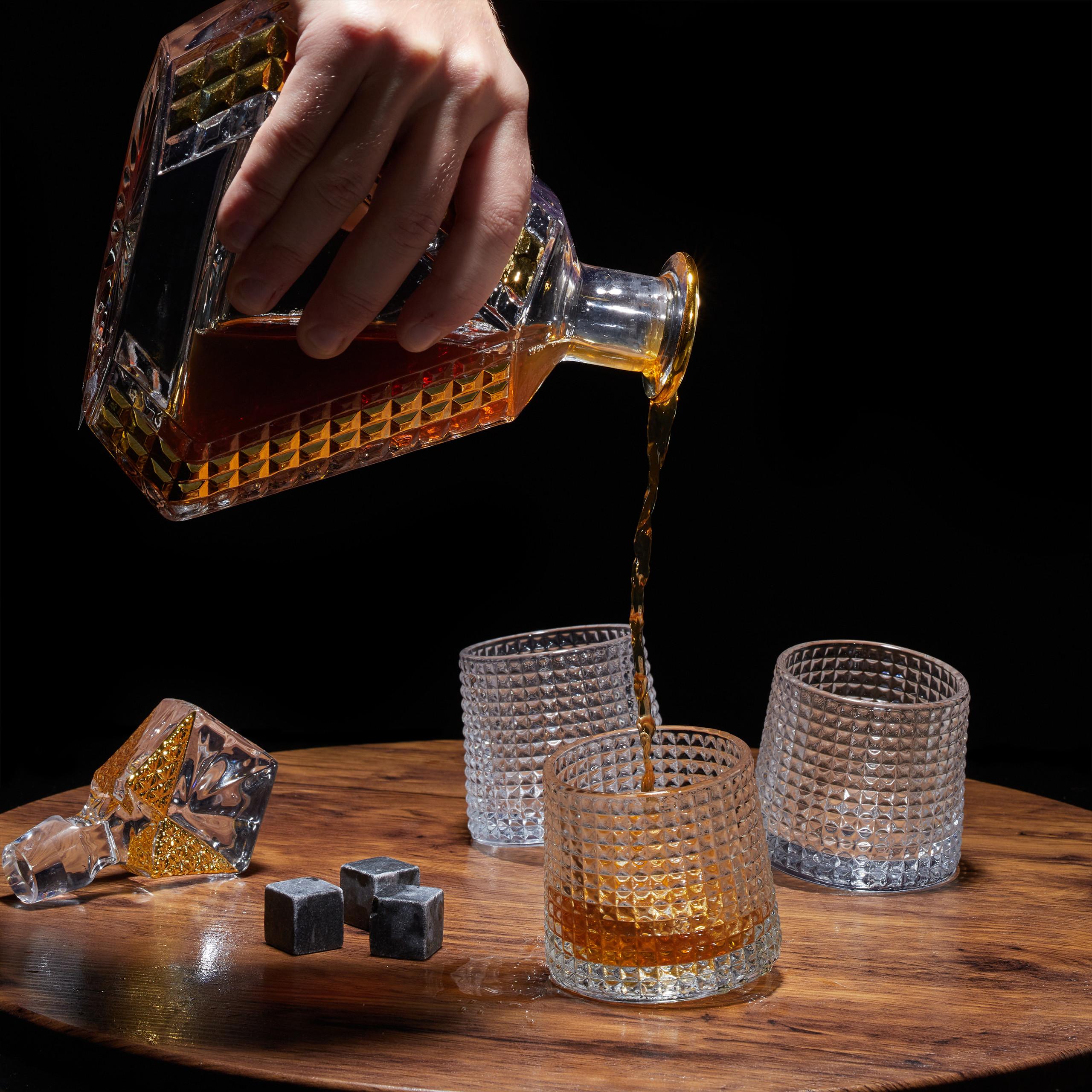 Thumbnail - Relaxdays 12x Whisky-Glas, Cocktailgläser, Transparent