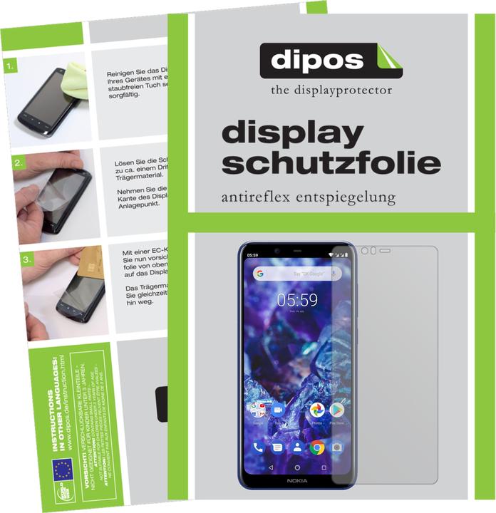 Actual product image Dipos Screen Protector Anti-Glare (1 pcs., Nokia 5.1 Plus)