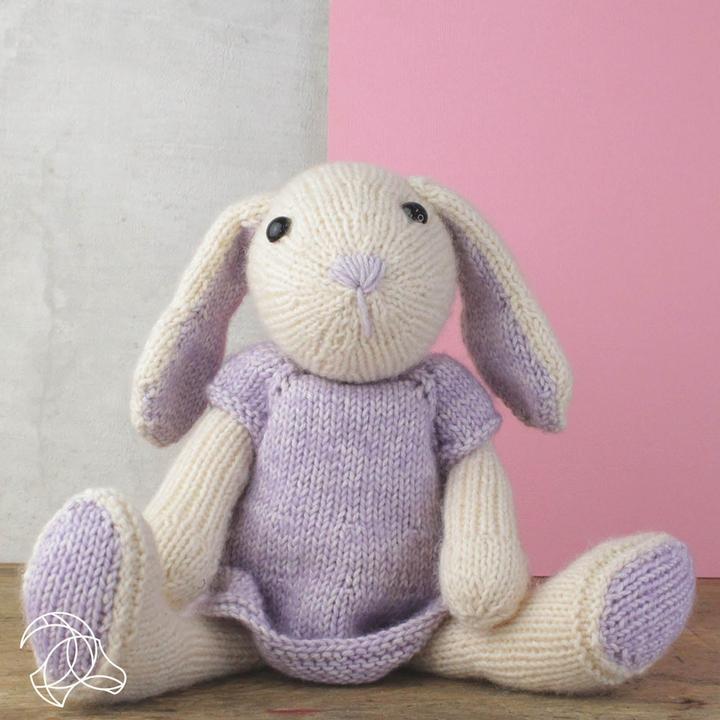 Actual product image Hardicraft Kloe bunny - knitting set