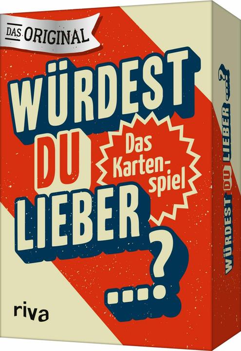 Actual product image Would you rather...? (German)