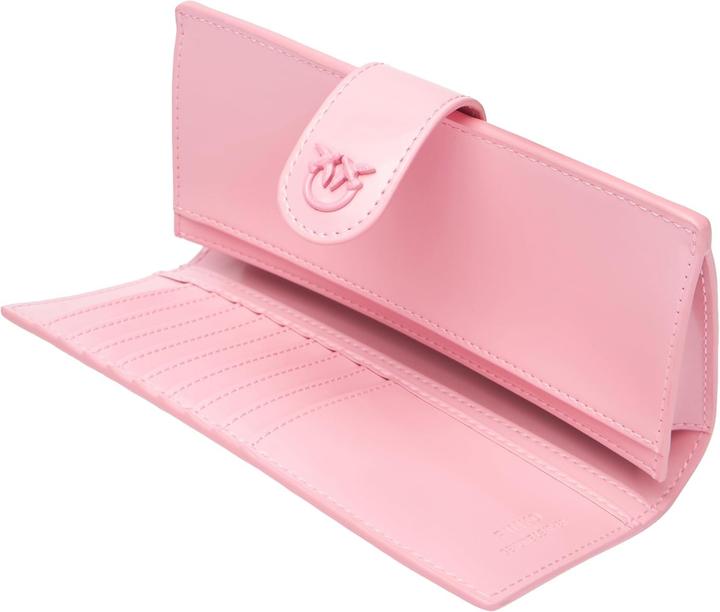 Actual product image Pinko Horizontale Brushed Leather Glossy Travel Accessory