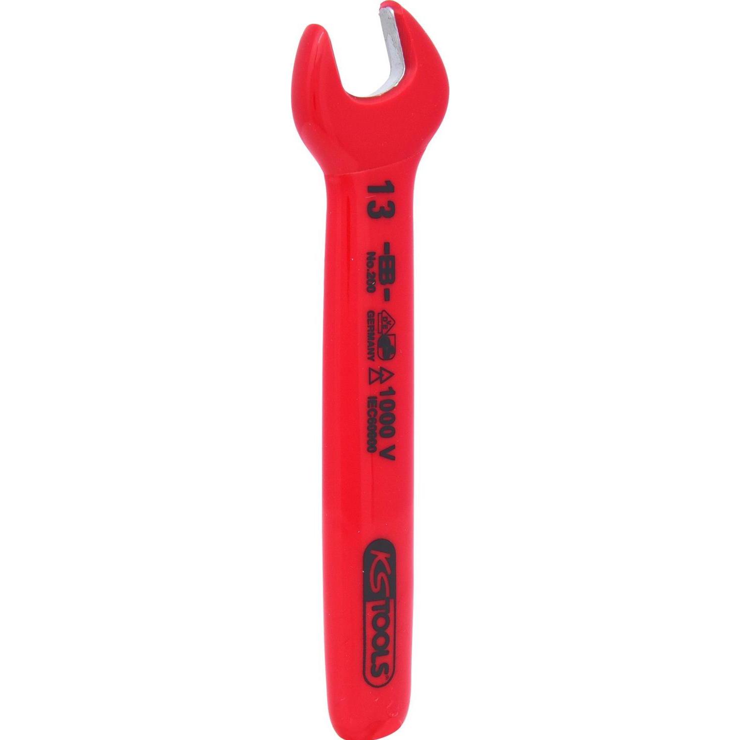 KS Tools, Schraubenschlüssel, Maulschlüssel mit Schutzisolierung (13 mm)