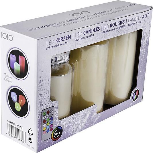 Produktbild Ioio LEDEchtwachskerzen (3x)