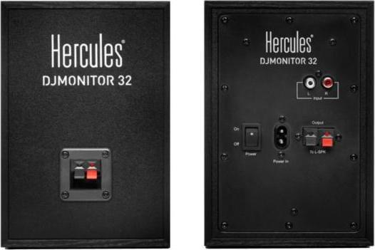 Produktbild Hercules DJ Monitor 32 Boxen mit Audiokabel (Aktiv, Paar, 2x 15 W)
