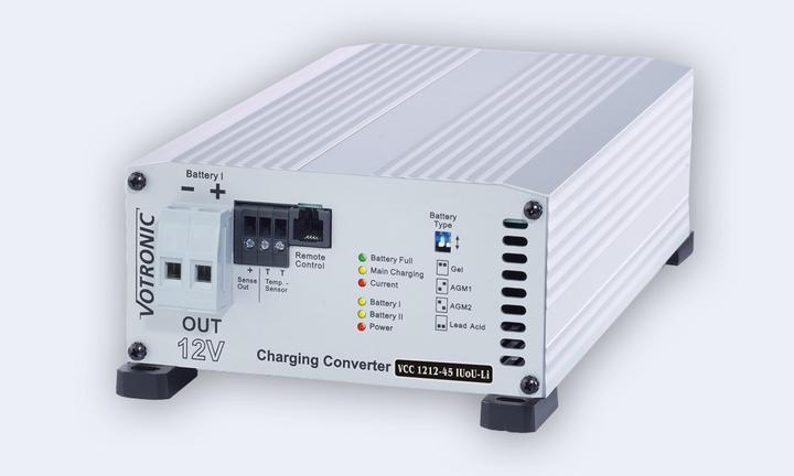 Actual product image Votronic 3314 VCC 2412-25 IUoU-Li 25A B2B charger (12V, 25 A)