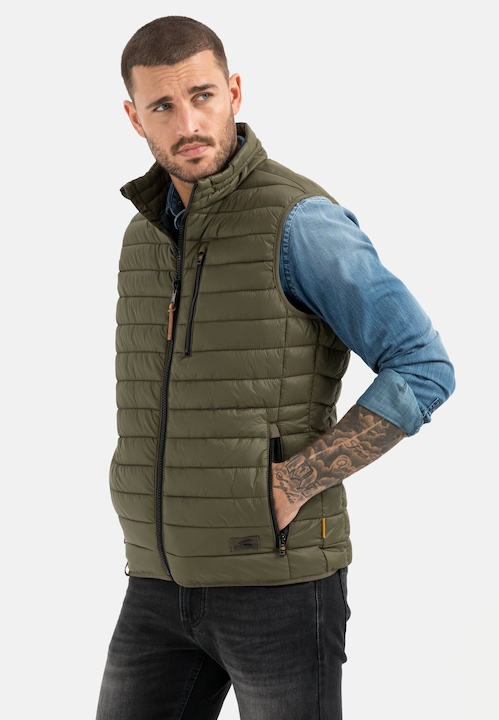 Produktbild Camel Active Steppweste mit horizontaler Steppung aus recyceltem Polyester (58)