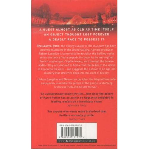 Thumbnail - The Da Vinci Code, Belletristik von Dan Brown