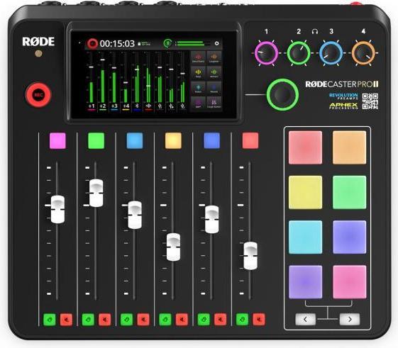 Actual product image RØDE Rodecaster Pro II Station with Podmic with cable (Studio- and Livemixer)