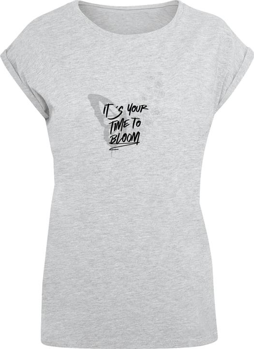 Produktbild Merchcode Ladies Its Your Time To Bloom Extended Shoulder Tee - 112545 (S)