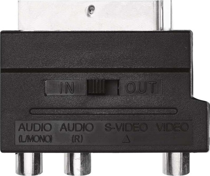 Produktbild Emos Reduktion SCART auf 3x CINCH + SVHS Adapter (Antennenkabel)