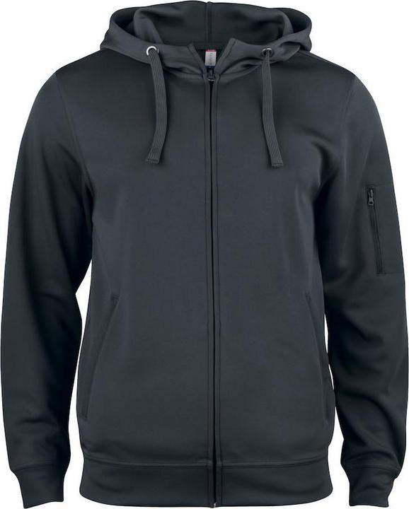 Immagine prodotto Clique Felpa Basic con cappuccio e zip a tutta lunghezza Active (XXL)