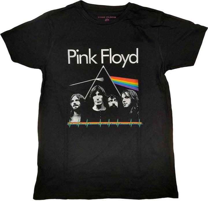 Actual product image Pink Floyd Dark Side of the Moon Band & Pulse T (XL)
